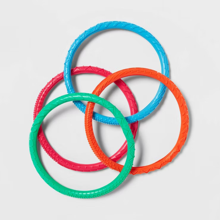 Kids' Dizzy Dive Rings 4pc - Sun Squad™ | Target