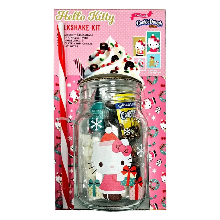 Hello Kitty® - Chocolate Chip Cookie Dough Bites® Milk Shake Kit – 3.9oz | Walmart (US)