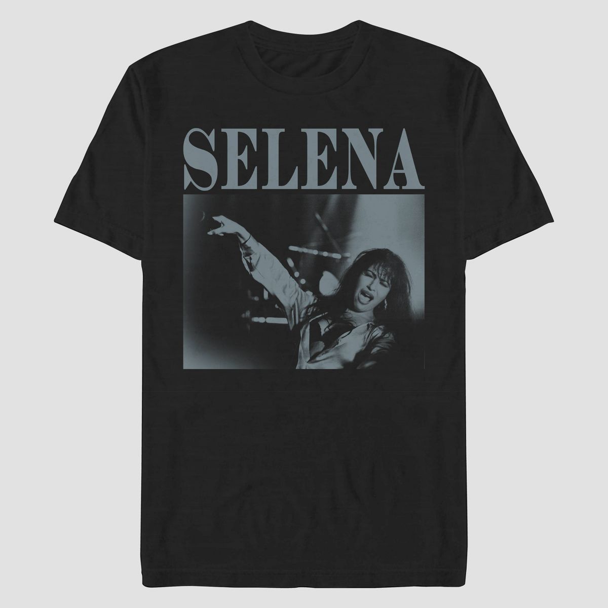 Men's Selena Short Sleeve Graphic T-Shirt - Black | Target