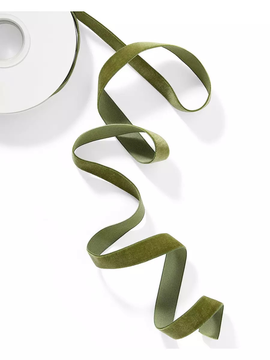 Velvet Giftwrap Ribbon | Serena and Lily