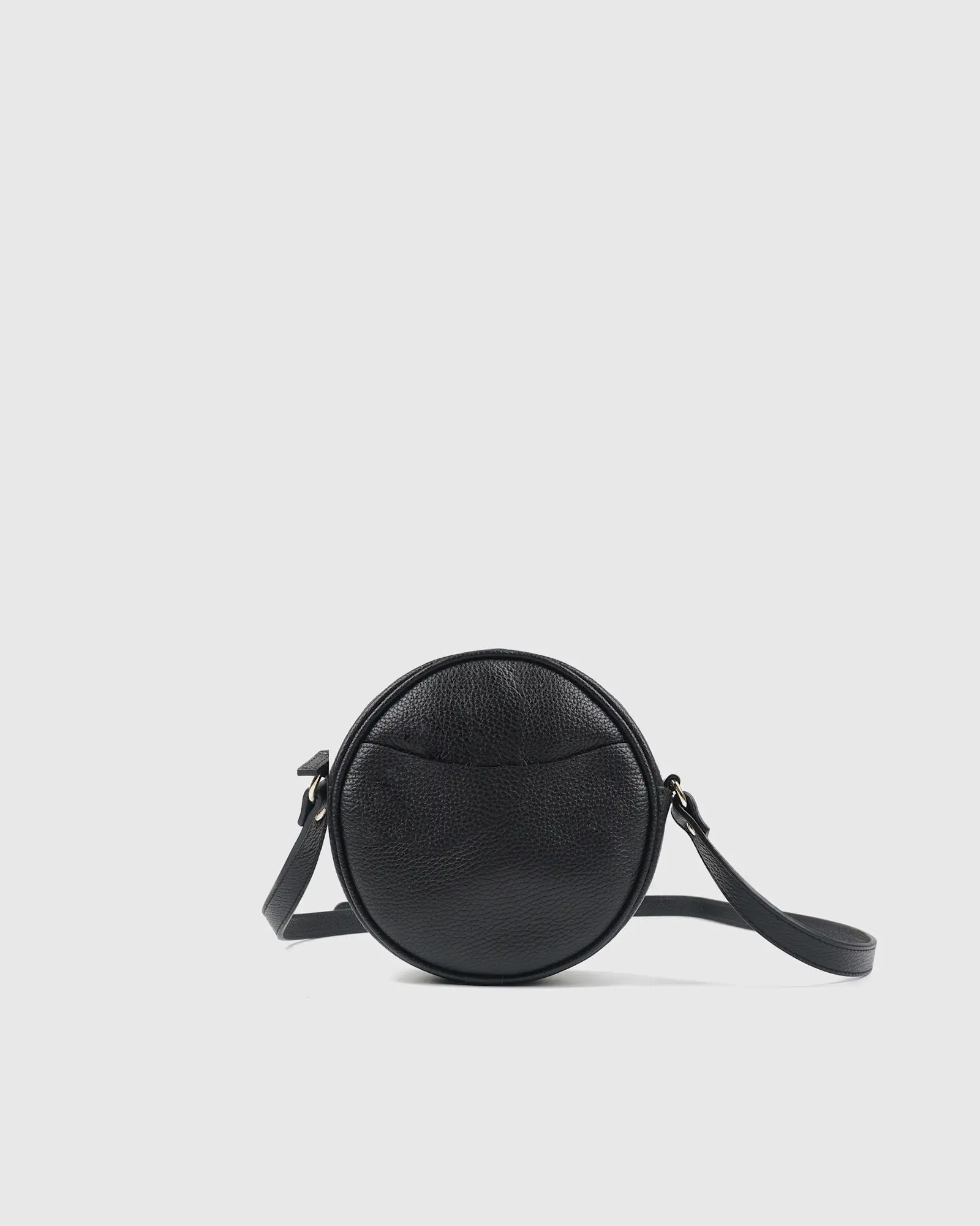 Italian Leather Circle Crossbody Bag | Quince