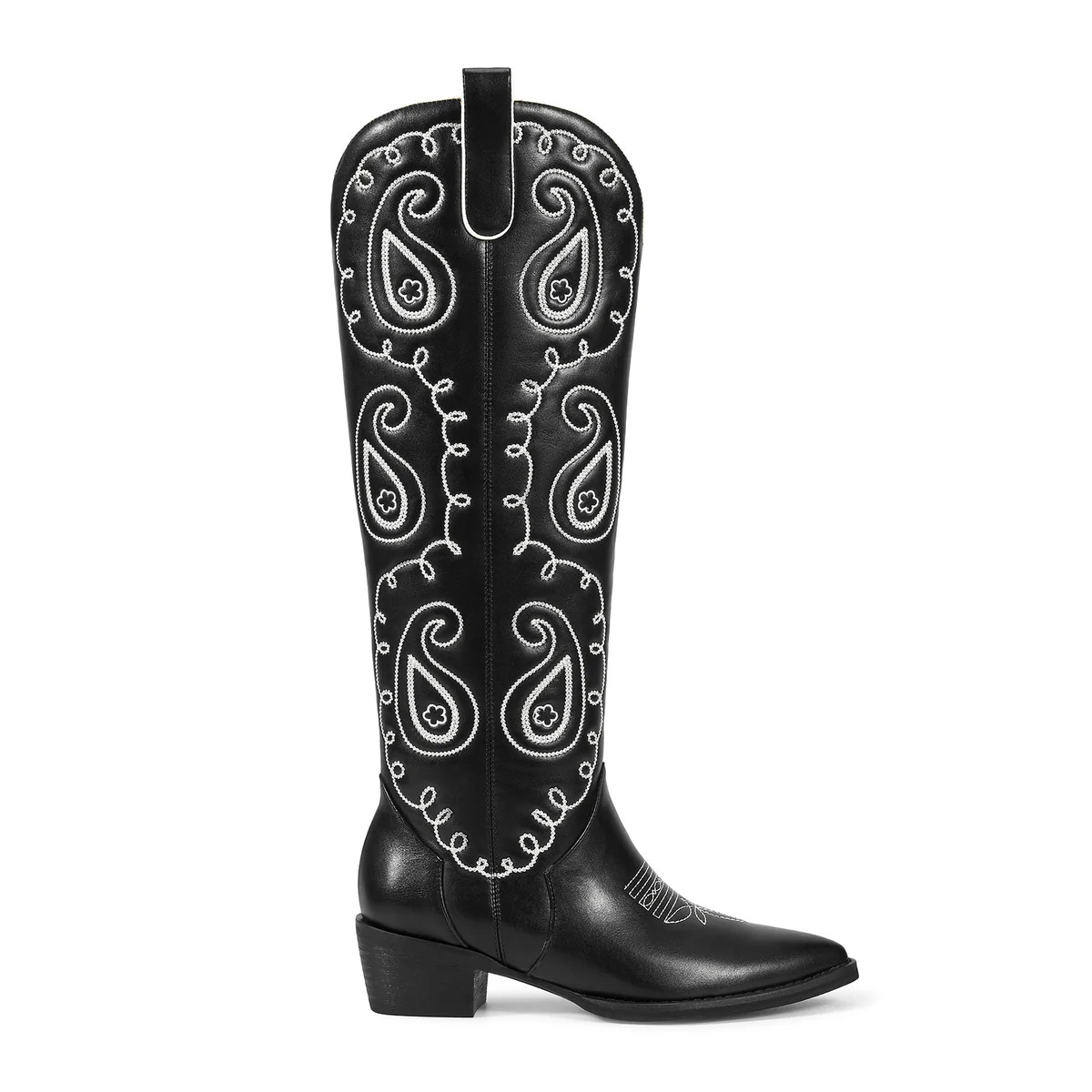 The Jeannie in Black | Marfa Boots