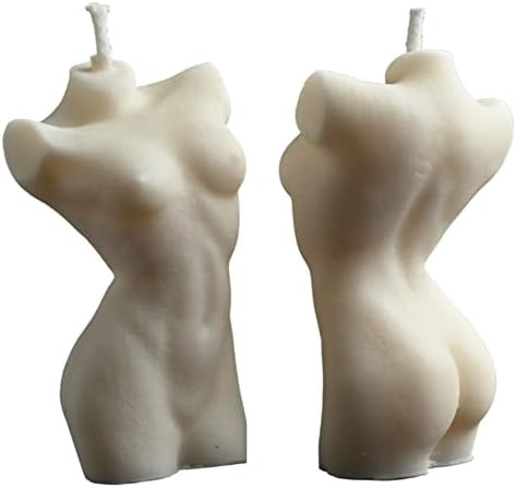 2-Pack Venus Candle, Goddess Woman Body Candle, Soy Wax Female Torso Candle, Naked Woman Candle, ... | Amazon (US)