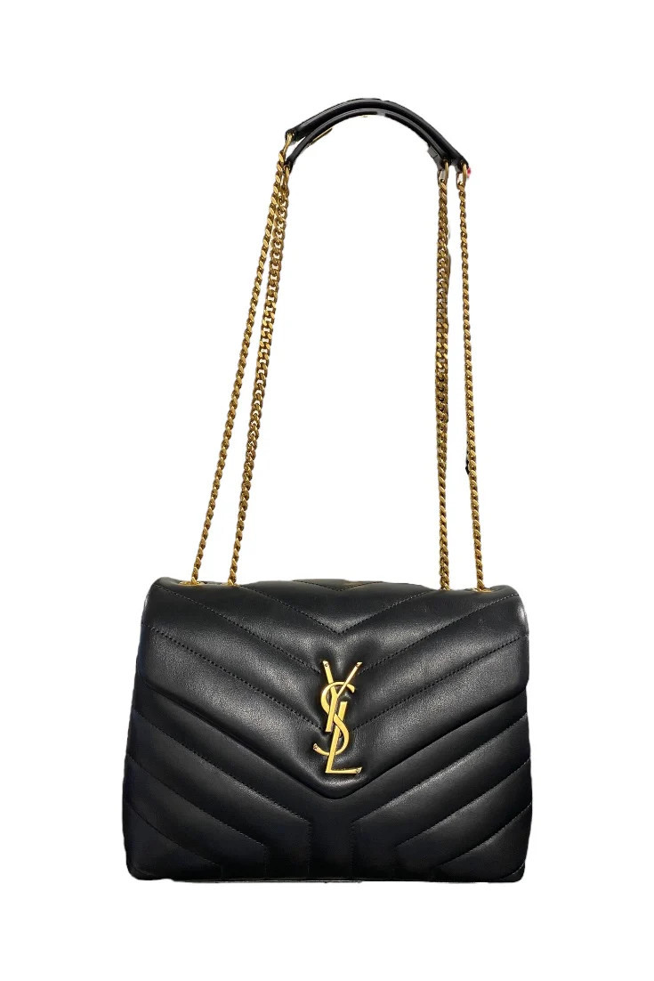YSL LouLou Small Black Bag | The Willow Tree