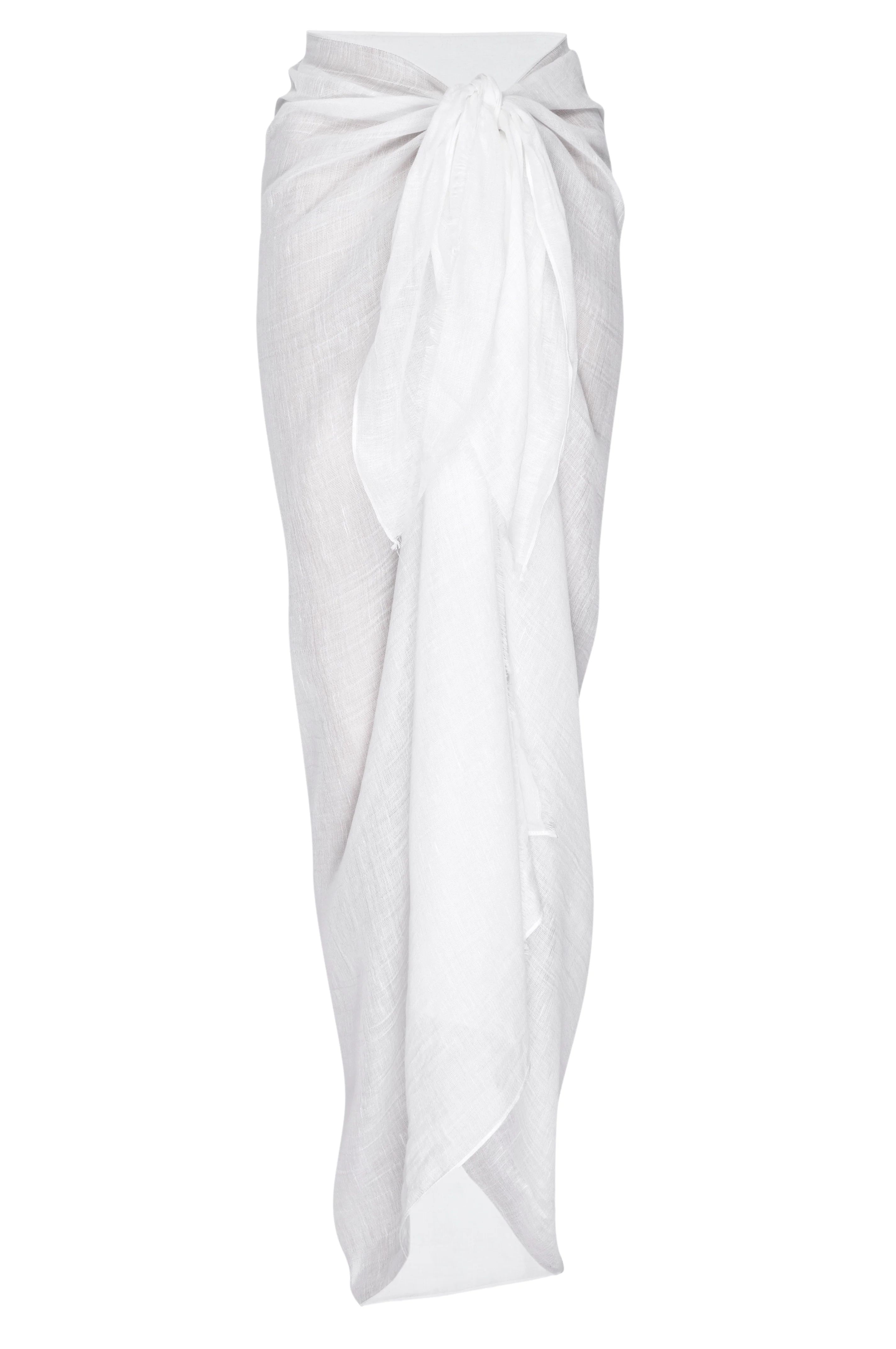 St. Tropez Sarong - White | Monday Swimwear