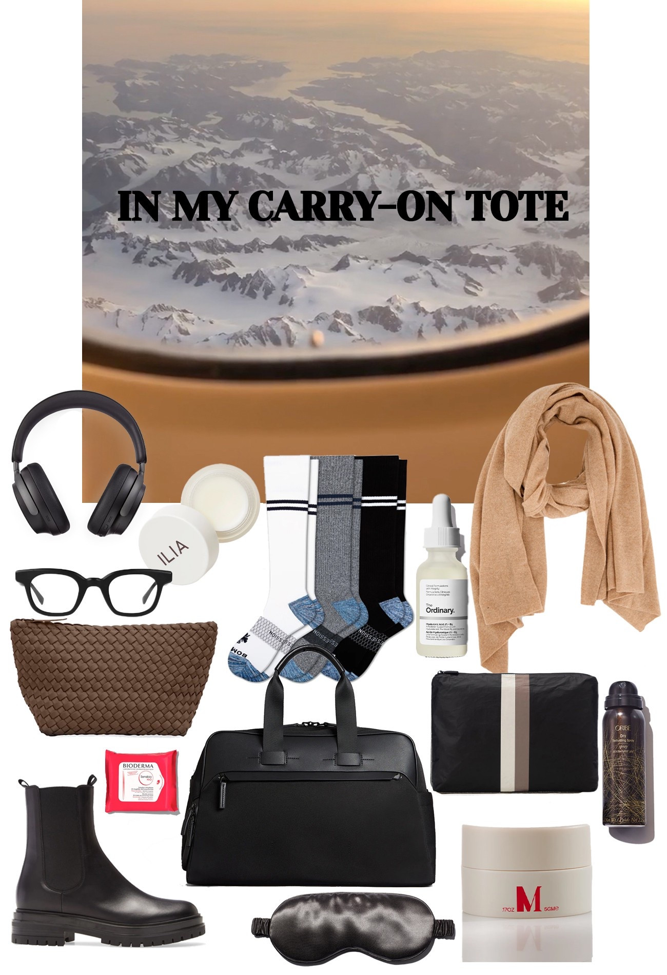 My in flight essentials.

#LTKStyleTip #LTKTravel