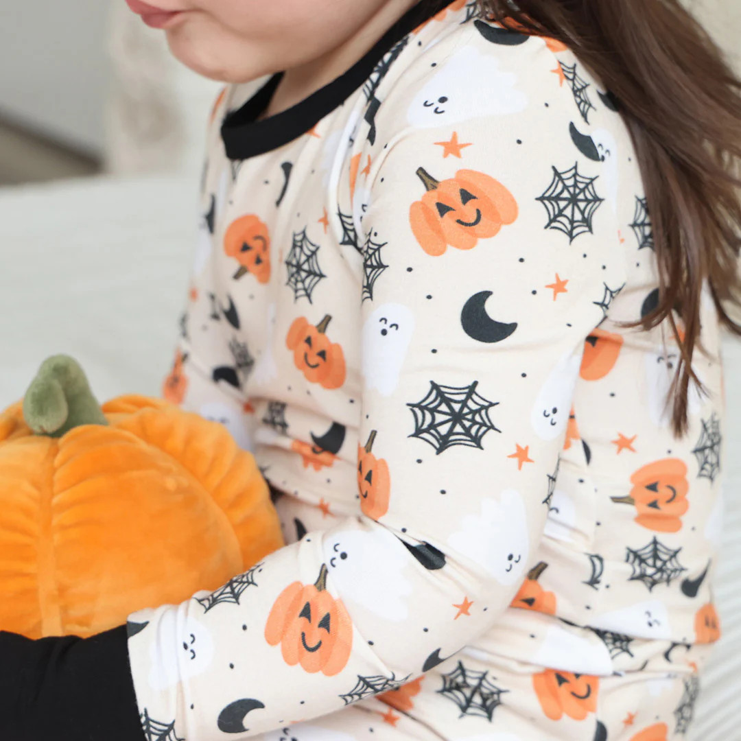 Spooky Boo Two Piece Pajama Set* | Caden Lane
