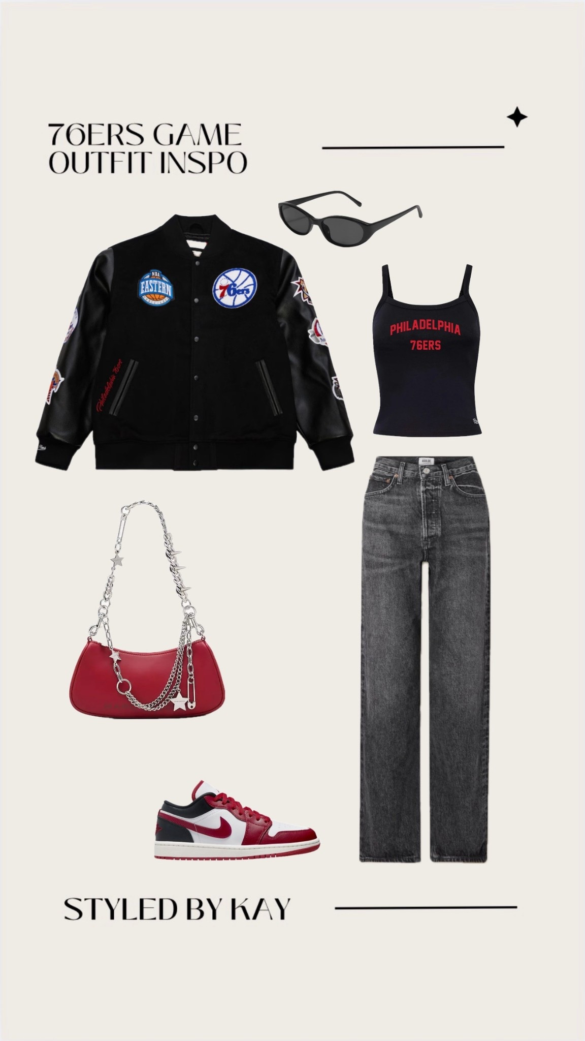 casual & chic 76ers game outfit idea

#LTKootd #LTKSeasonal #LTKgrwm
