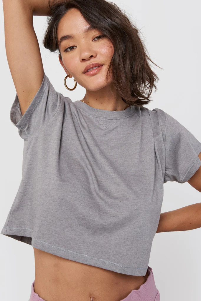 Vintage Relaxed Crop T-Shirt | EasyStandard
