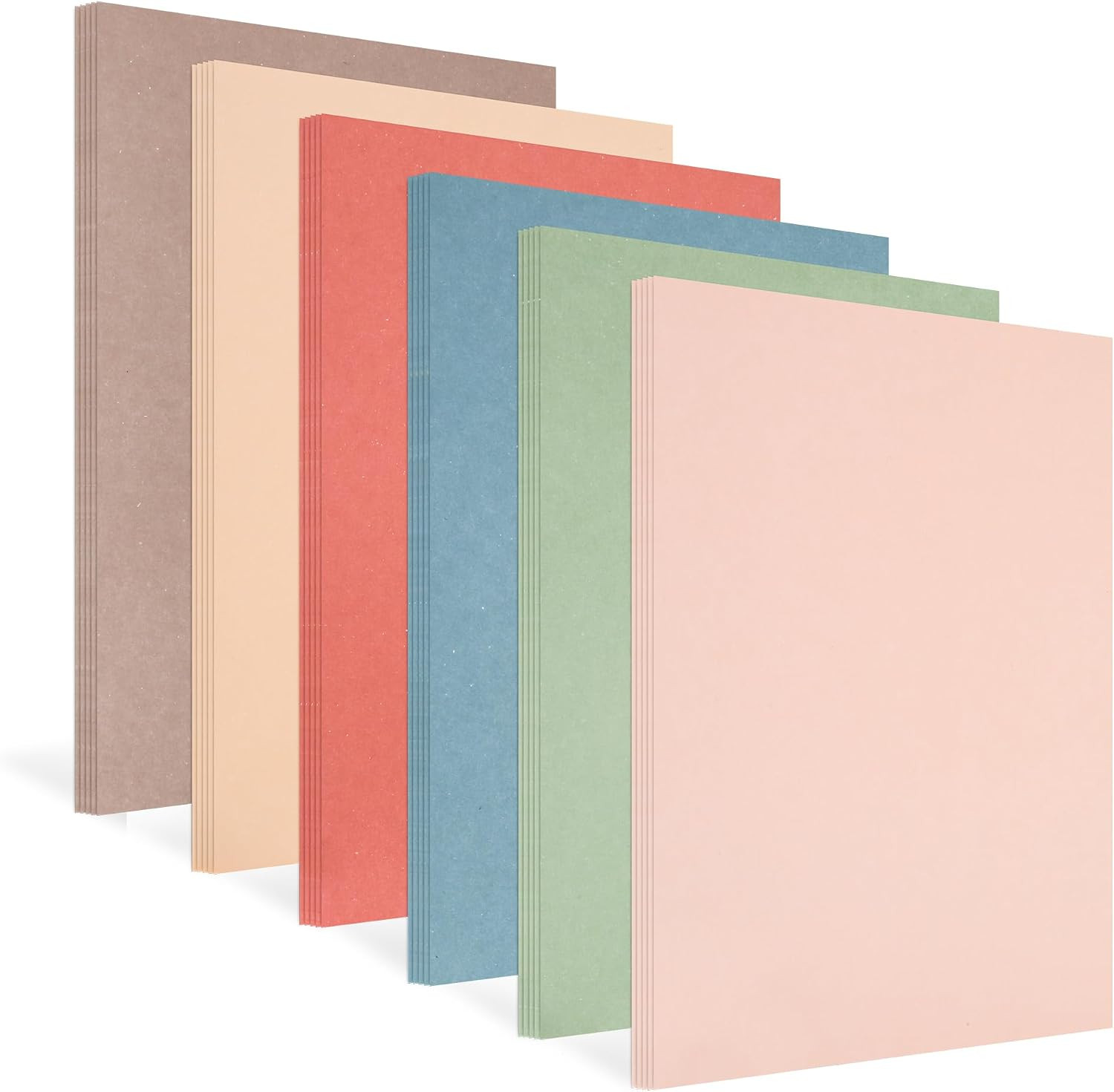8.5x11 Colored Cardstock 30 Sheets, 230gsm/85lb Assorted Colors Heavy Craft Paper for Inkjet Printing, Card Making, Construction Paper, Scrapbooking, DIY Crafts, Double-Sided Heavyweight | Amazon (US)