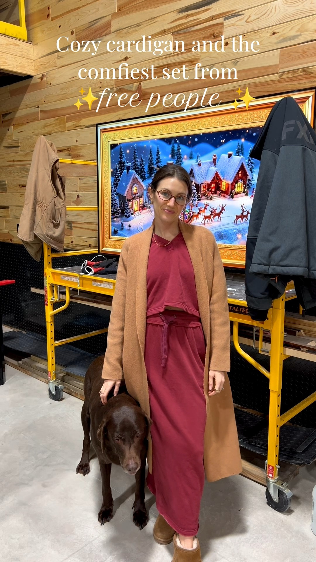 Cozy cardigan and the cutest set from free people✨

#LTKHoliday #LTKGiftGuide #LTKootd