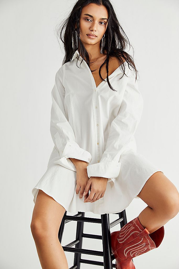 All For You Shirt Dress | Free People (Global - UK&FR Excluded)