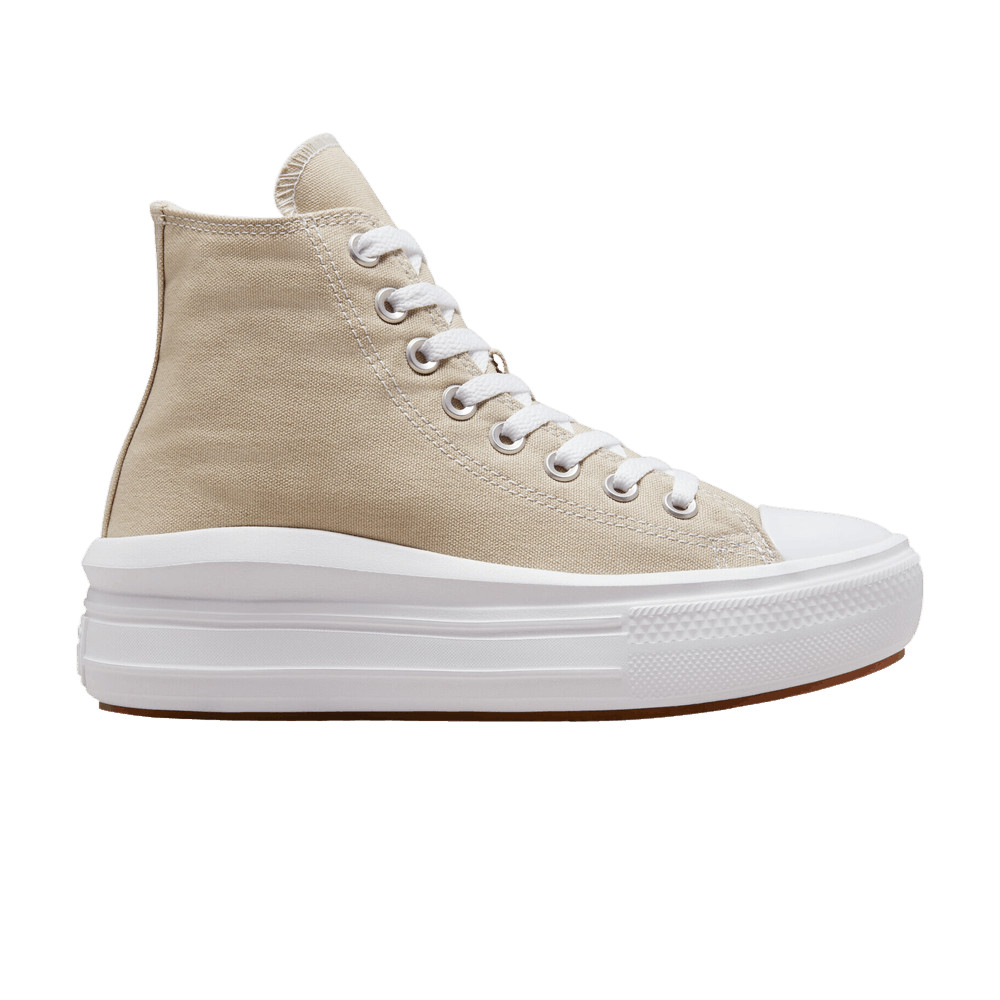 Converse Chuck Taylor All Star Move Platform High 'Beach Stone' Sneakers | GOAT