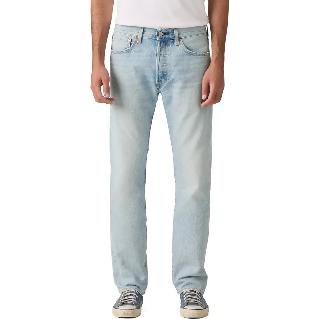 levi's 501® Original Straight Leg Jeans in Texas Rides at Nordstrom, Size 32 X 32 | Nordstrom