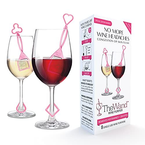 PureWine Wand Purifier Filter Stick Removes Histamines and Sulfites - Reduces Wine Allergies & Elimi | Amazon (US)