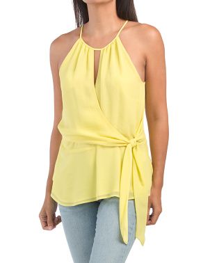 Halter Rumple Blouse | TJ Maxx