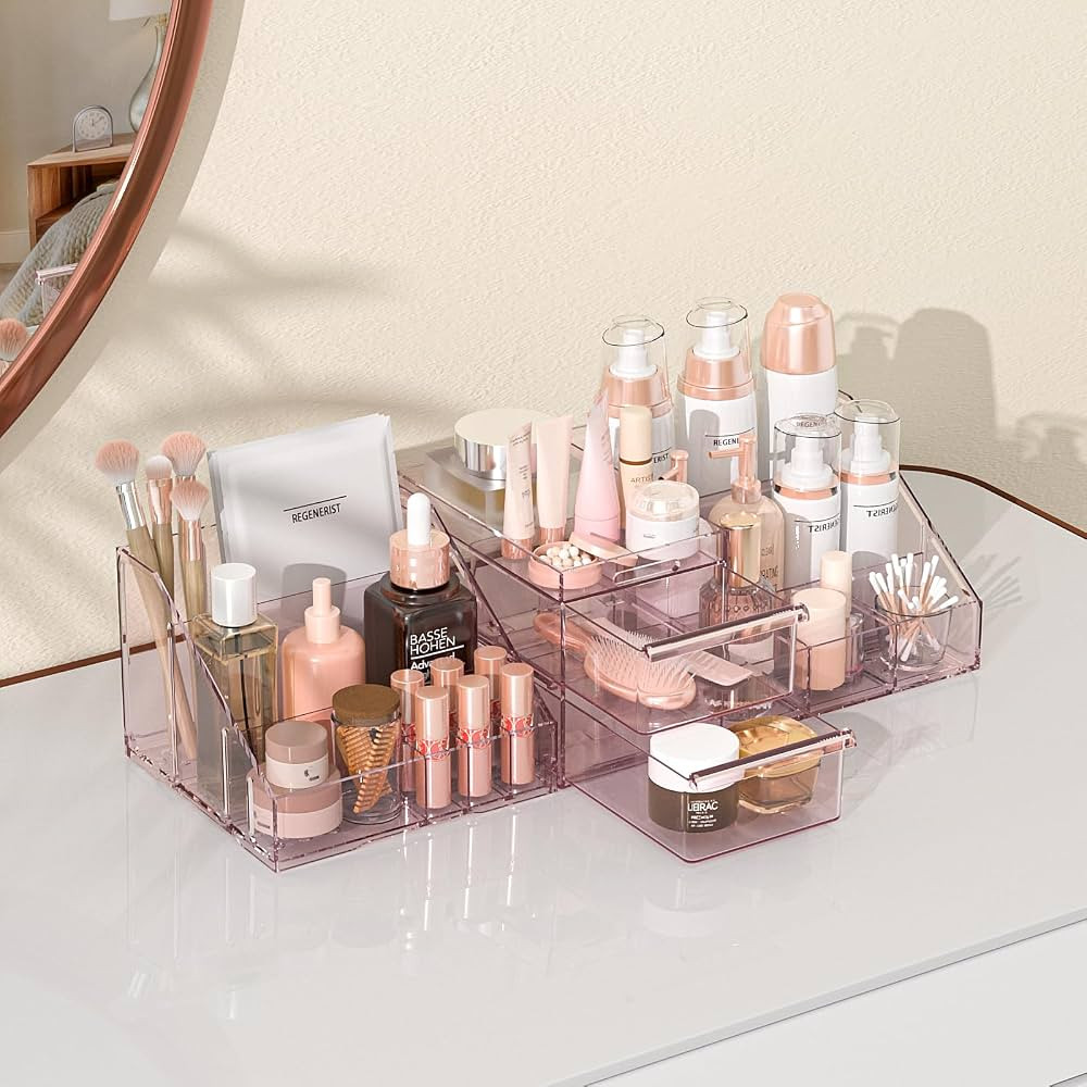 Makeup Organizer, Large Capacity Organizers, Make Up Organizers and Storage with Drawers, Makeup ... | Amazon (CA)