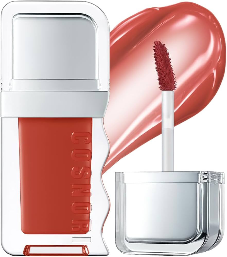 COSNORI Flow Wave Lip Tint - Vegan Glassy Lip Gloss, Lightweight & Long-lasting, Plant-derived Oi... | Amazon (US)
