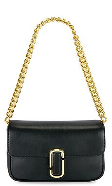 Marc Jacobs The J Marc Shoulder Bag in Black from Revolve.com | Revolve Clothing (Global)