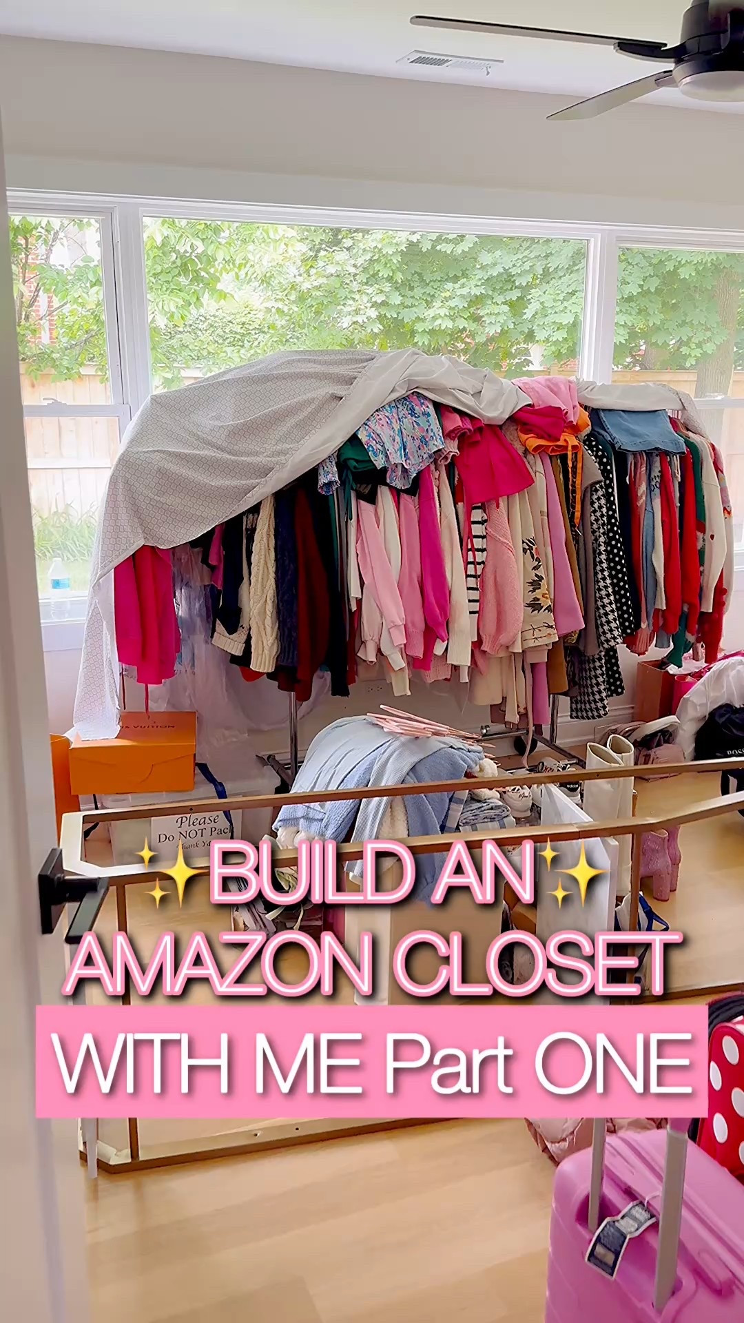 ✨ Come build a closet with me in our rental home! 🏡 Since moving, I've been missing access to all my clothes, and it's time to tackle this closet situation in our cozy Chicago suburb. While the closet space isn't as big as I'd like, I'm determined to make it work for our year here! 

Join me as I assemble these stylish yet delicate Amazon racks—just remember to build them in the room they’ll live in! 😅 And a quick tip: don't forget to account for window treatments, or you might find yourself backtracking like I did! 

Thank goodness for my trusty electric screwdriver with all the attachments—goodbye, Allen wrench! 😂 This all-day project was a labor of love, and I can't wait to show you how it turns out! Stay tuned for Part Two, where we’ll dress the racks and add those finishing touches! 🎉 

#ClosetMakeover #AmazonFinds #HomeOrganization #RentalLiving #DIYProject #ClosetGoals #BeforeAndAfter

#LTKSaleAlert #LTKHome #LTKFindsUnder50