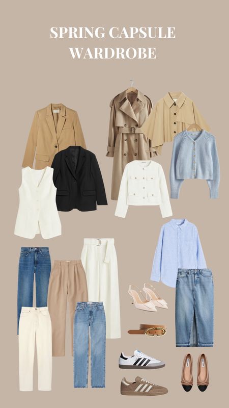 Spring capsule wardrobe finds 🤍

#LTKSeasonal #LTKeurope #LTKstyletip