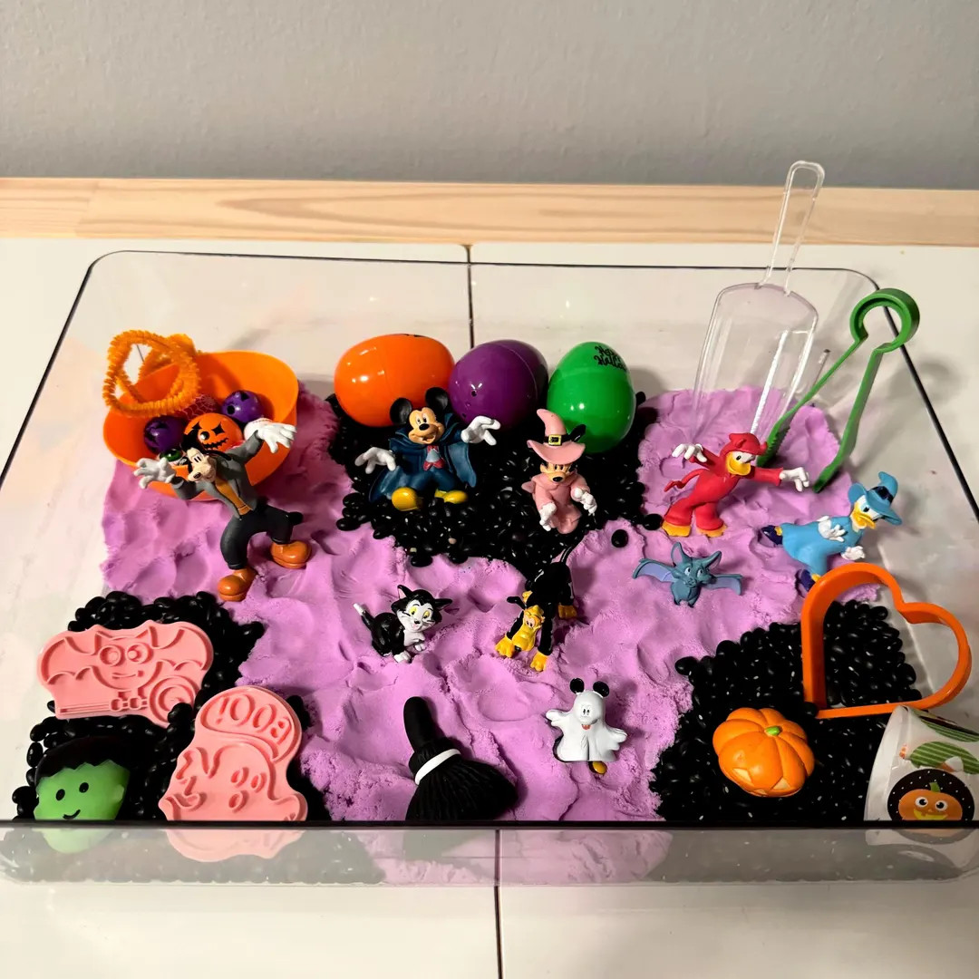Mickey Mouse Halloween, Halloween Sensory Bin, Montessori Toy, Kids Activity, Halloween, Pretend ... | Etsy (US)