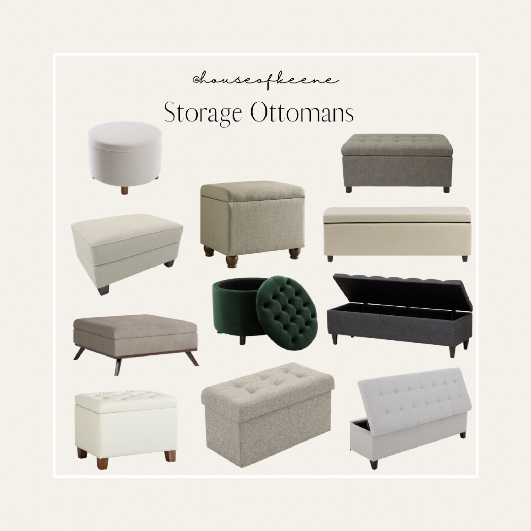 Ottomans with Storage 


Wayfair | furniture | Black Friday | sale | home | living room | bedroom 

#LTKCyberweek #LTKhome #LTKsalealert