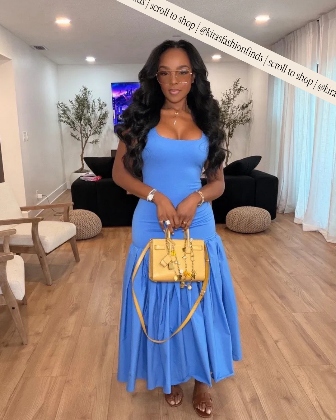 Scroll to shop! This effortlessly elegant blue maxi dress that feels both feminine and elevated.  Follow for more! 

 #LTKgrwm #LTKootd #LTKU