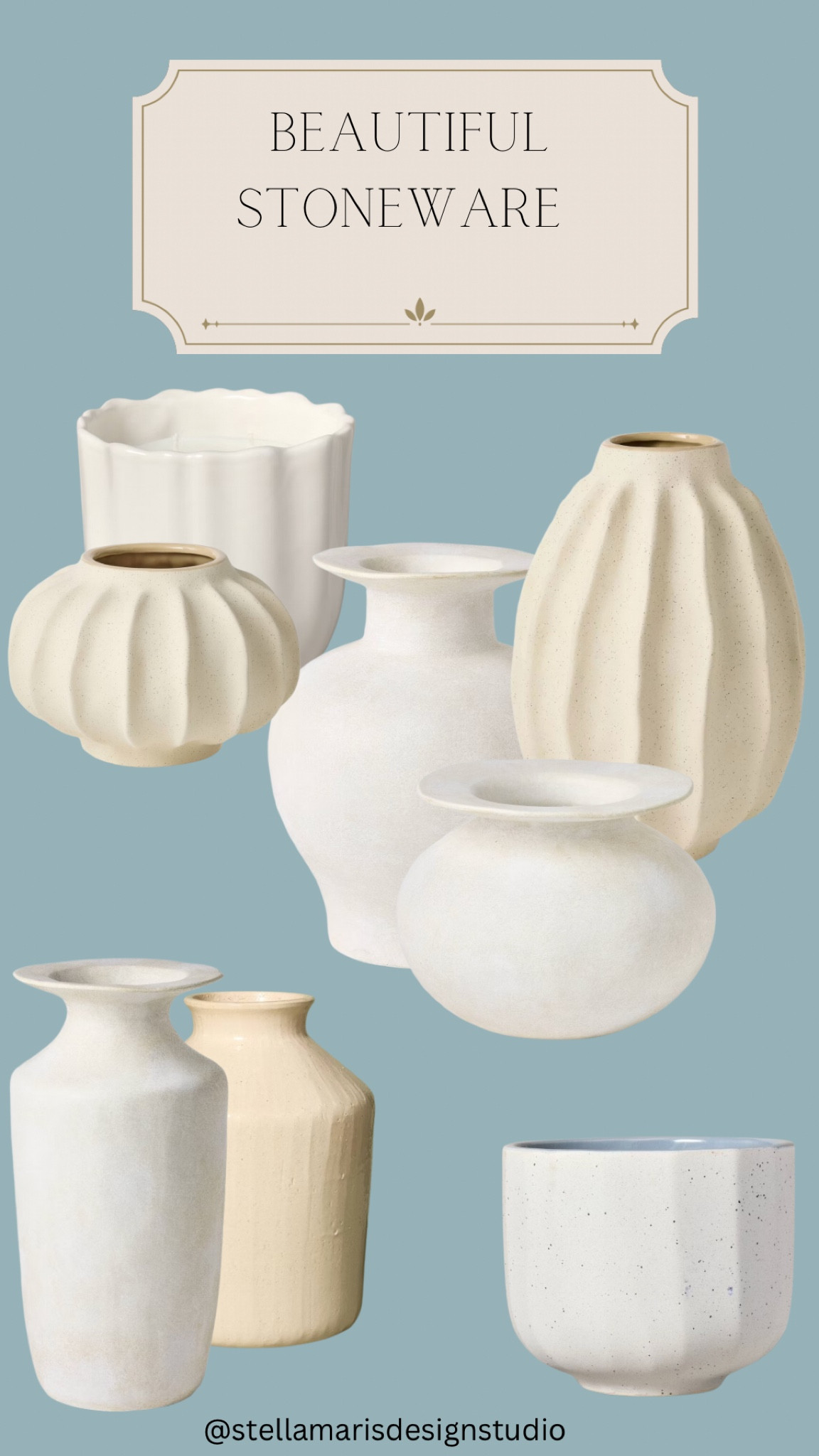 Gathered these unique stoneware pieces that would bring texture and style to your space. Plus they’re all from Target. 
