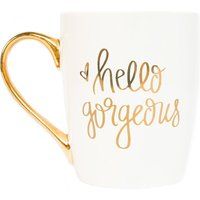 Hello Gorgeous Coffee Mug Gold Coffee Mug Gift For Her Chic Office Decor Hello Gorgeous Coffee Good Morning Beautiful Coffee Mugs Boss Lady | Etsy (US)