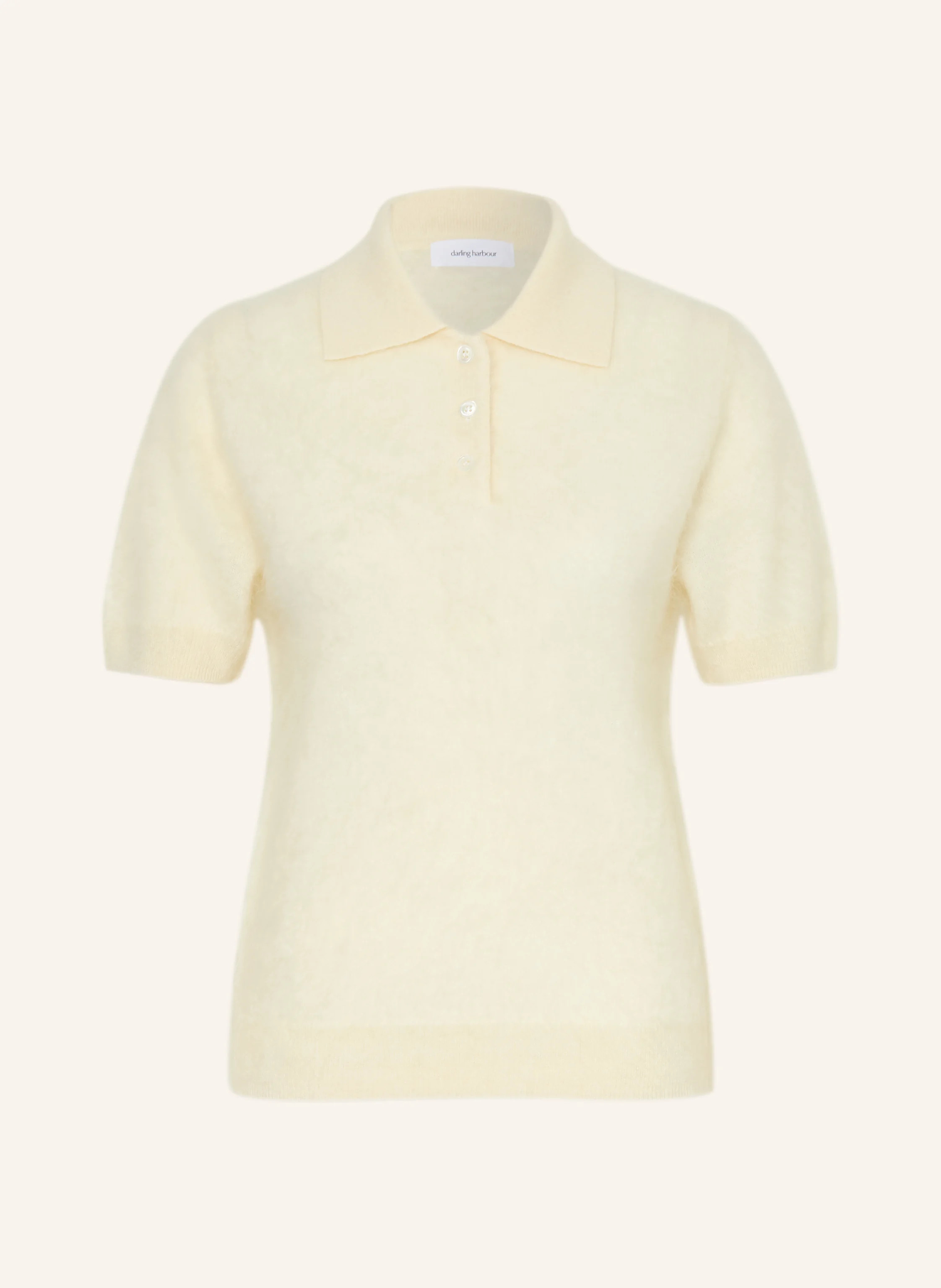 darling harbour Strick-Poloshirt aus Cashmere in dark brown | Breuninger (DACH)