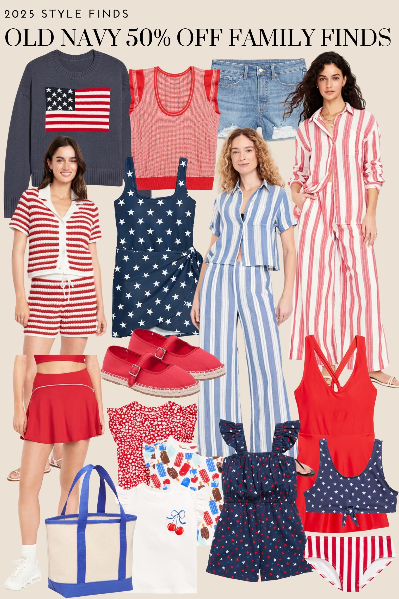 Cutest Americana finds on sale for the family! 💙❤️💙

#LTKFindsUnder50 #LTKSaleAlert #LTKSwim