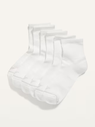 Performance Quarter Crew Socks 3-Pack for Women | Old Navy (US)