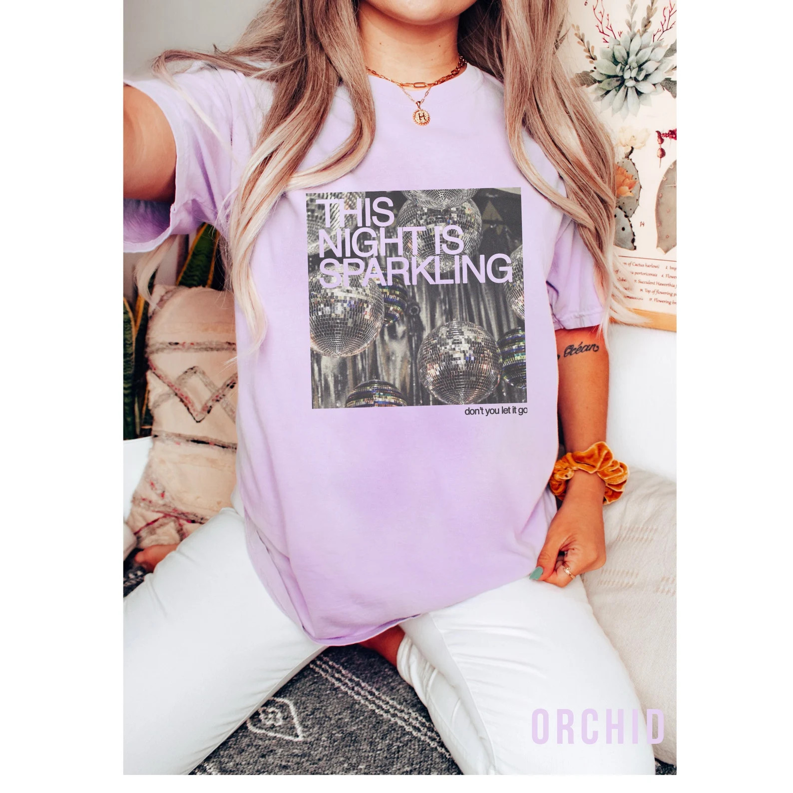 This Night is Sparkling Comfort Colors Tee - Etsy | Etsy (US)