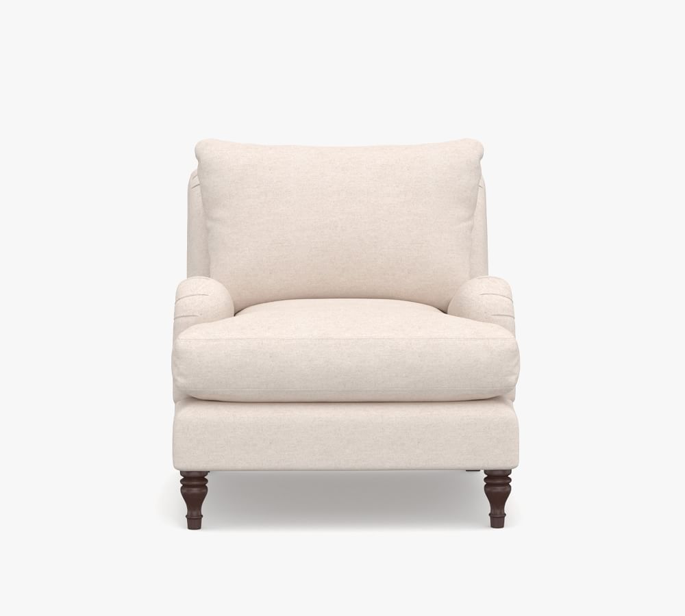 Carlisle English Arm Upholstered Armchair | Pottery Barn (US)