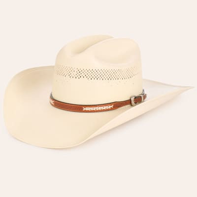 Stetson 10X Wakefield Cattleman Crown Straw Cowboy Hat | Cavender's