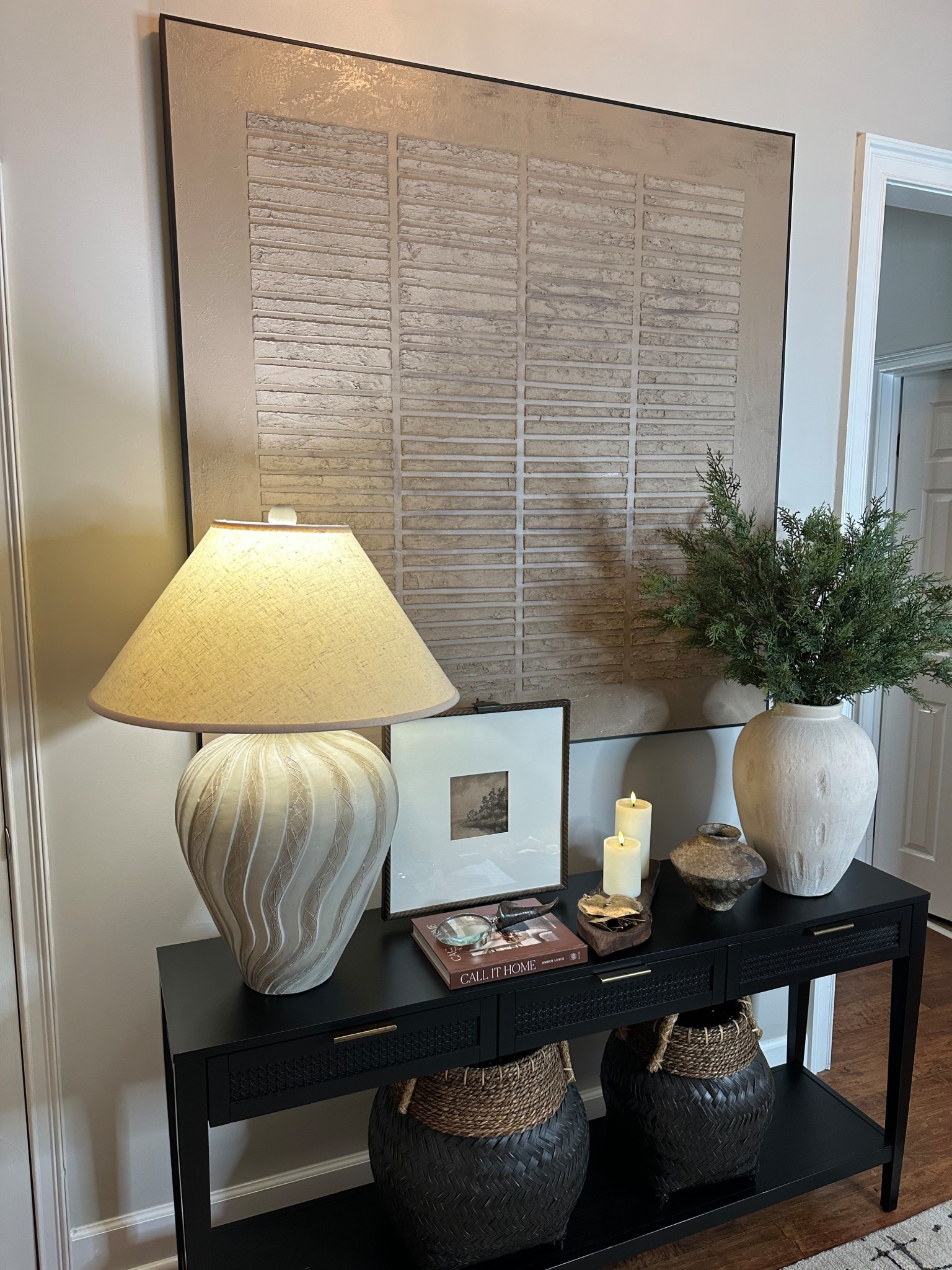 My console table is on sale. Creating peace, calm and clarity that's is what my home is all about! 

@Target 

#LTKHome