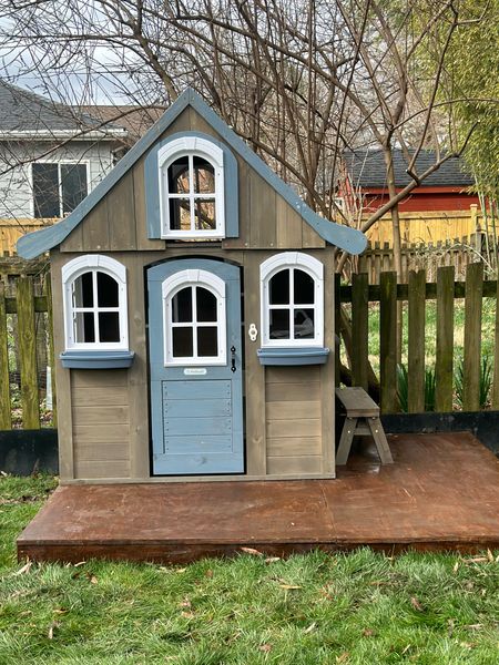 Kids playhouse, outdoor playhouse, affordable playhouse, cottage playhouse, birthday gift ideas for kids 

#LTKfamily #LTKkids