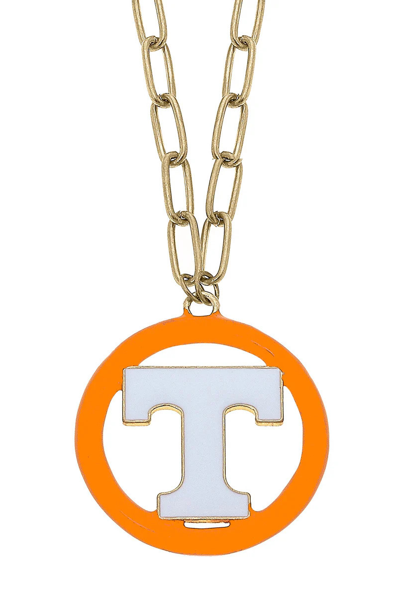 Tennessee Volunteers Logo Enamel Medallion 32" Necklace | CANVAS