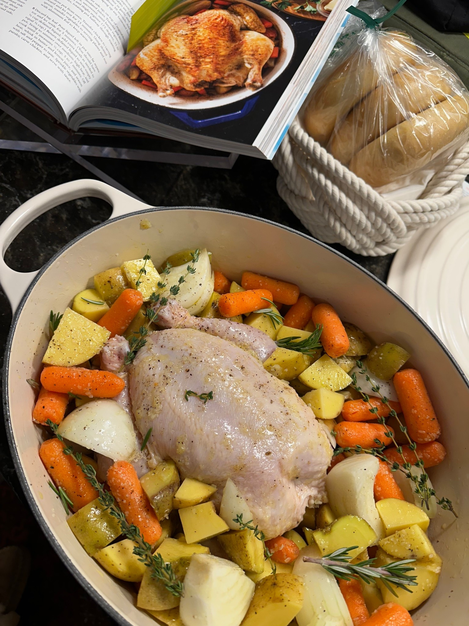 Tonight’s dinner in one of my most used le creuset Dutch ovens and a recipe from Ina Garden 

#LTKfoodie #LTKHoliday #LTKGiftGuide