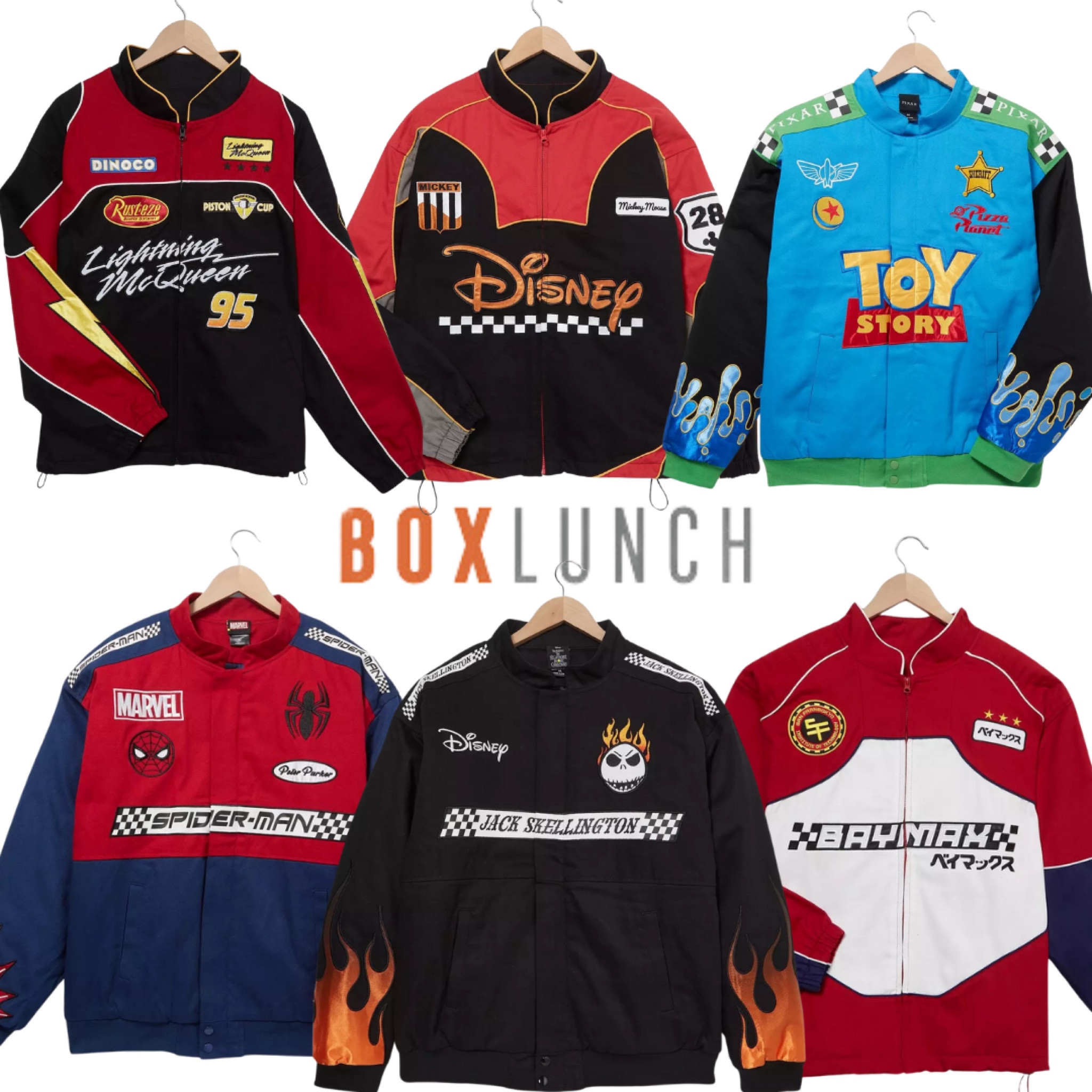 I’m obsessed with these Disney themed racing jackets from box lunch

#LTKPlusSize #LTKxNSale