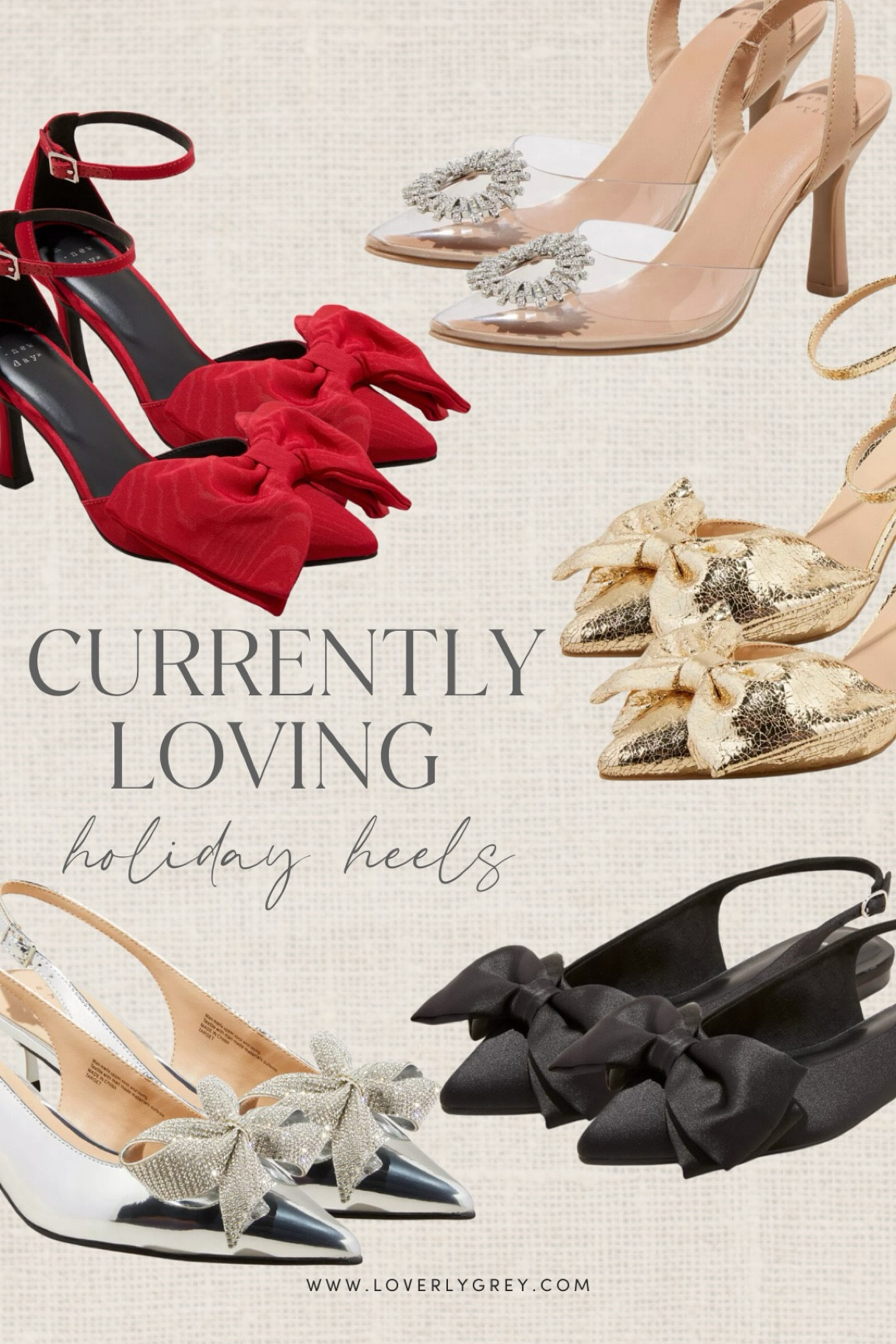 Holiday heels all from Target & under $50 👏🏼

Loverly Grey, holiday heels 

#LTKHoliday #LTKShoeCrush #LTKFindsUnder50