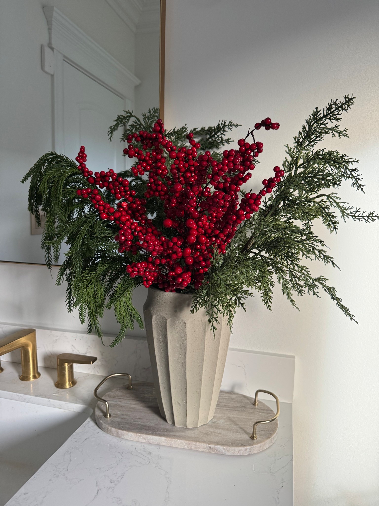 Holiday stems that look designer but they are from Walmart! 

#LTKHome #LTKSeasonal #LTKHoliday