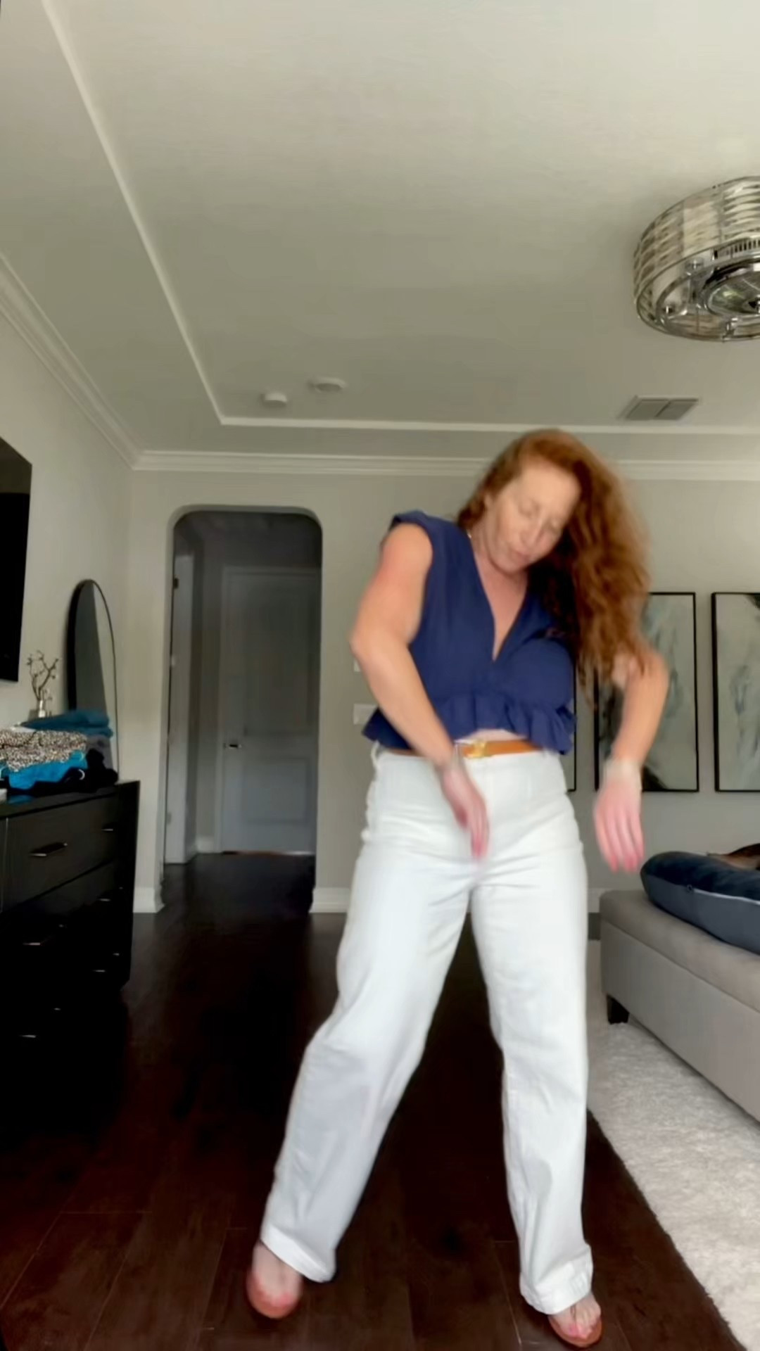 Wearing a large in the top (comes as a set) and a 31 in the pants! This style of madewell bottoms have become a fav!!!!!

#LTKMidsize #LTKxMadewell #LTKSaleAlert