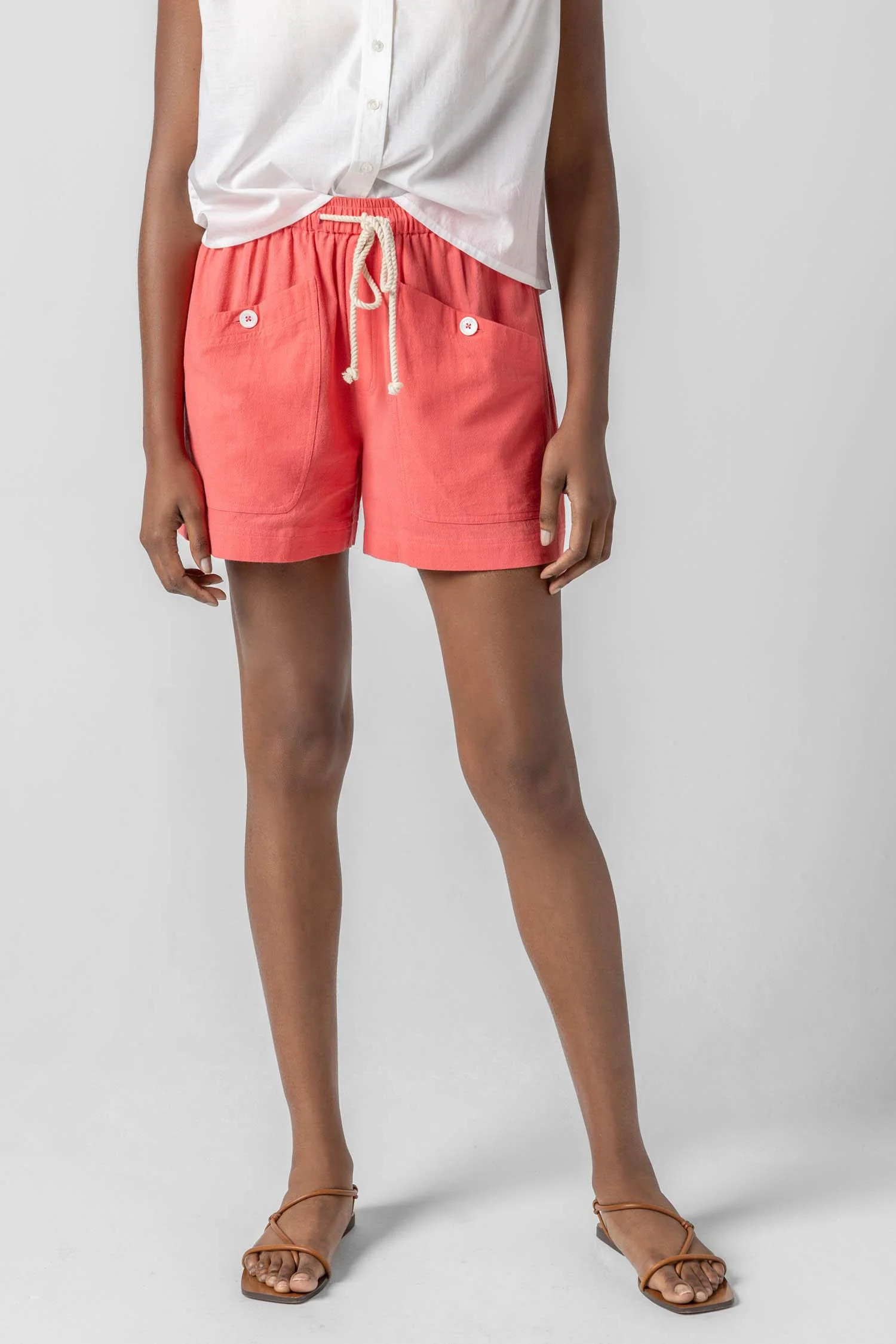 Patch Pocket Shorts | Lilla P