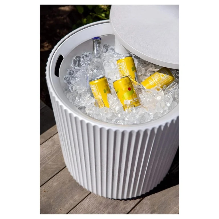 YOSITiuu Outdoor Cooler Side Table - 2 in 1 - Designed for use as Outdoor Side Table, Patio Table... | Walmart (US)