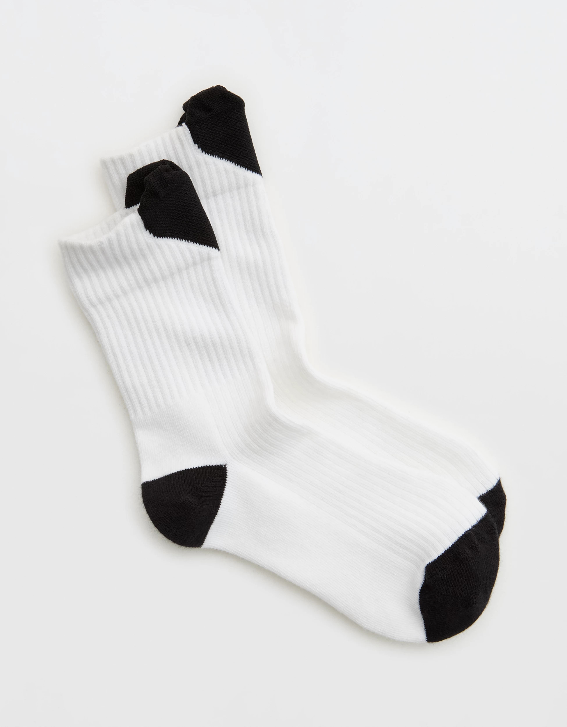 Aerie Ribbed Cotton Crew Socks | Aerie
