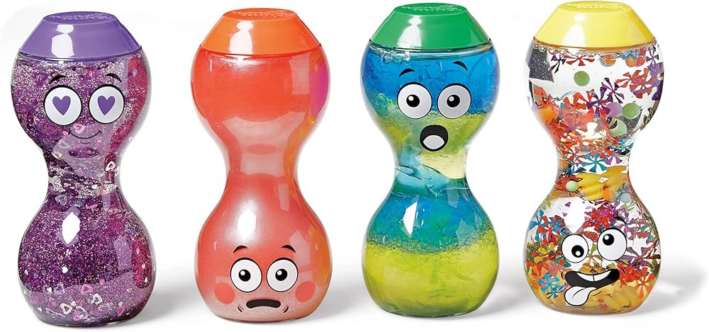 hand2mind Express Your Feelings Sensory Bottles- Secondary Emotions 2, Toddler Sensory Toys, Quie... | Amazon (US)