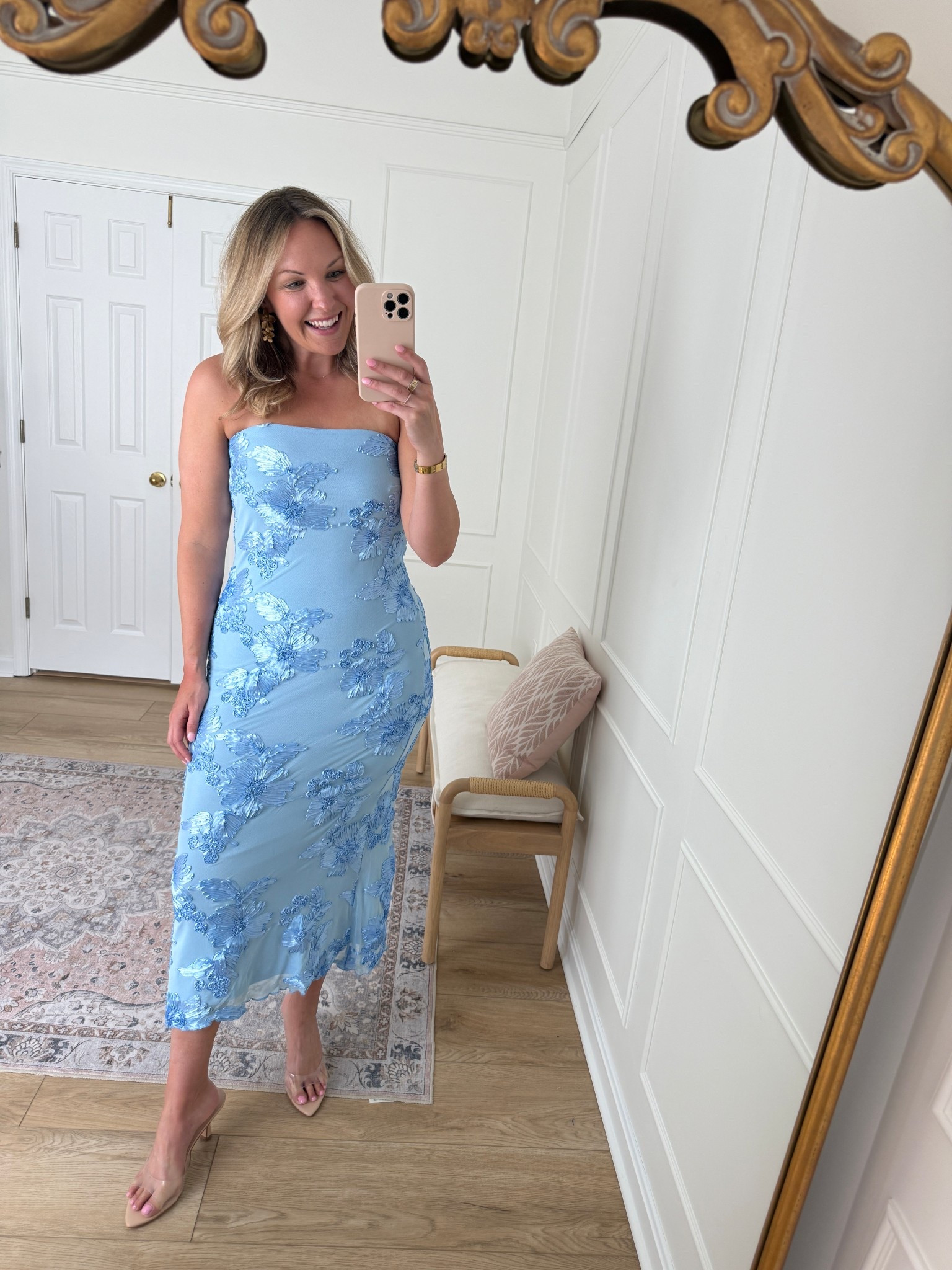 Wedding guest dress - wearing a med 

#LTKWedding