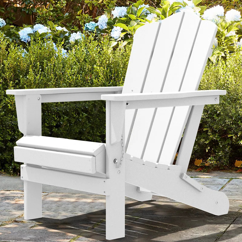 Rosecliff Heights High Density Polyethylene Folding Adirondack Chair & Reviews | Wayfair | Wayfair North America
